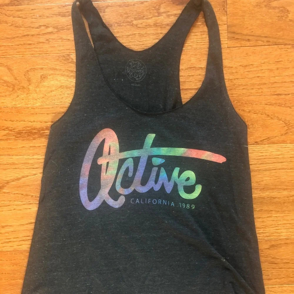 Active Gray Tank